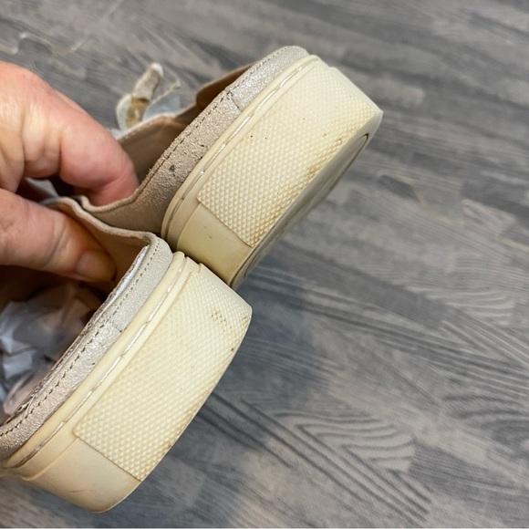 Antonio Melani Lorra Rhinestone Metallic Leather Sneaker Mule - Picture 7 of 15